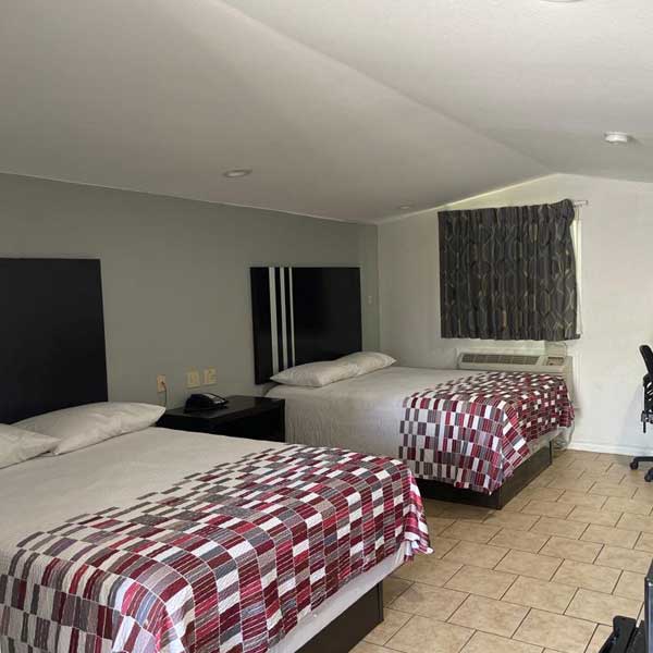 Safari Inn Motel 2 Bed Room